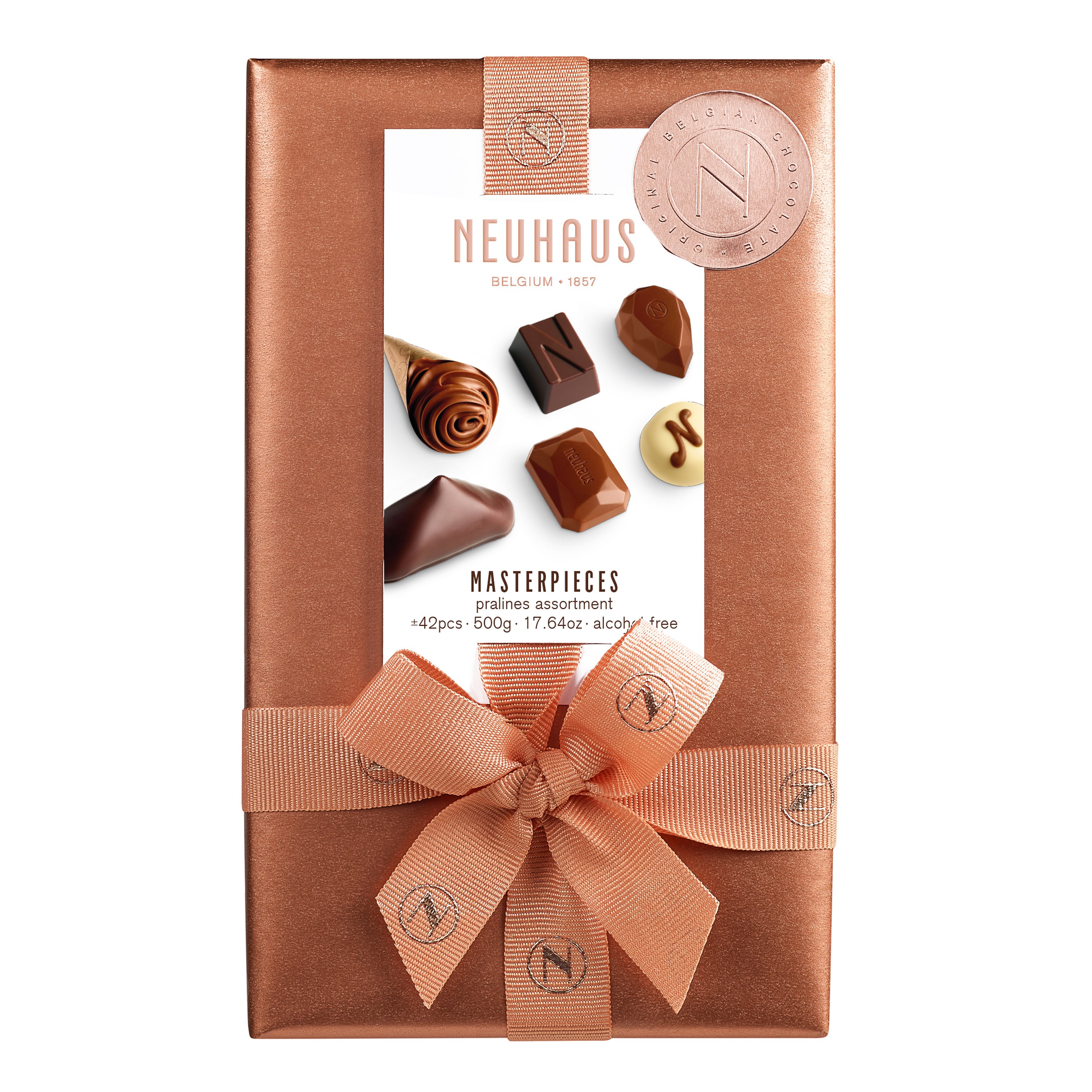 菓子 Neuhaus Masterpieces Timeless Masterpieces Ballotin 500 g | Neuhaus Chocolates